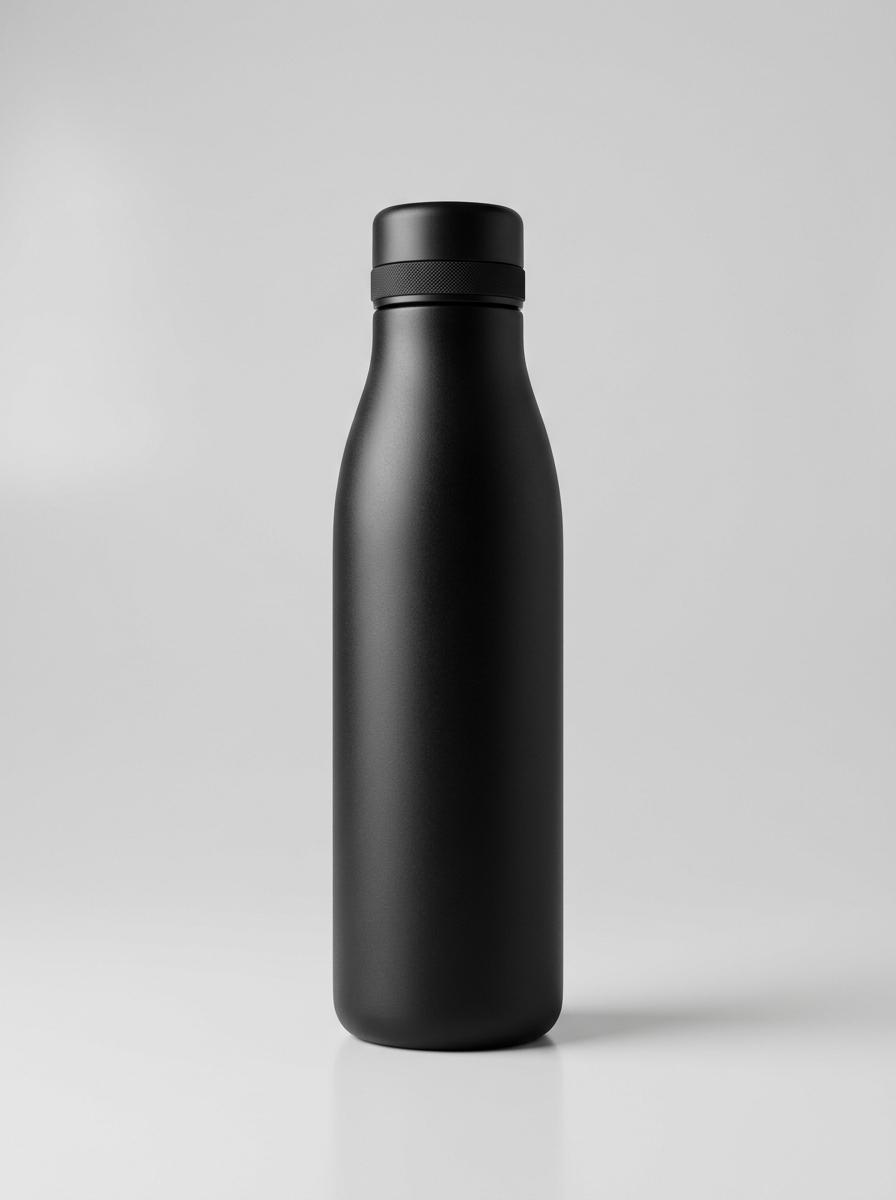 FlexBottle premium reusable water bottle — front view